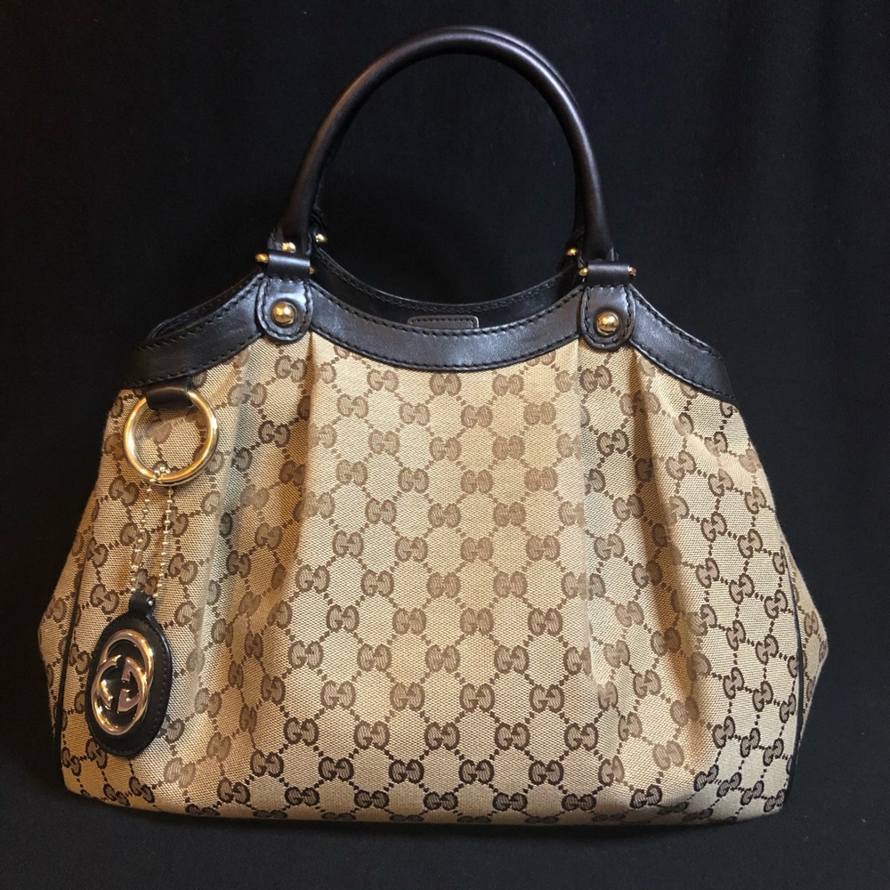 GUCCI Sukey Tote Supreme Canvas